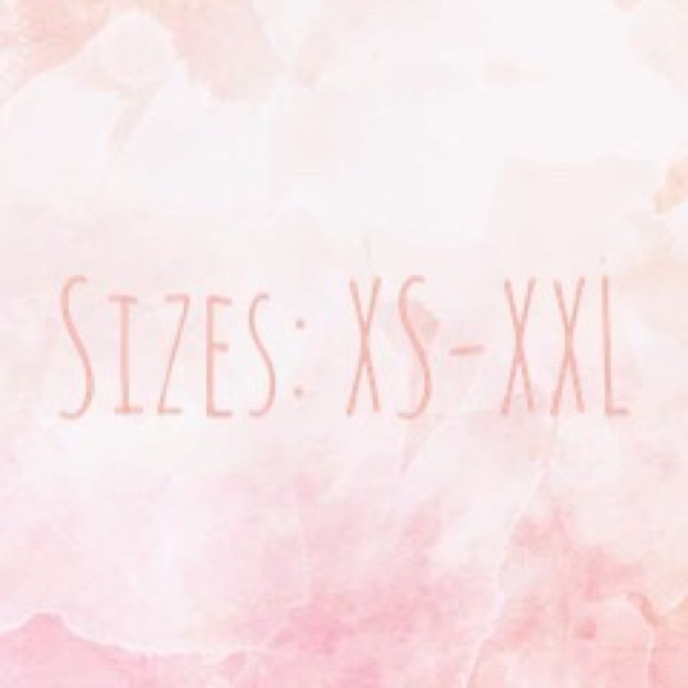 Closet Sizes: Xs-XXL